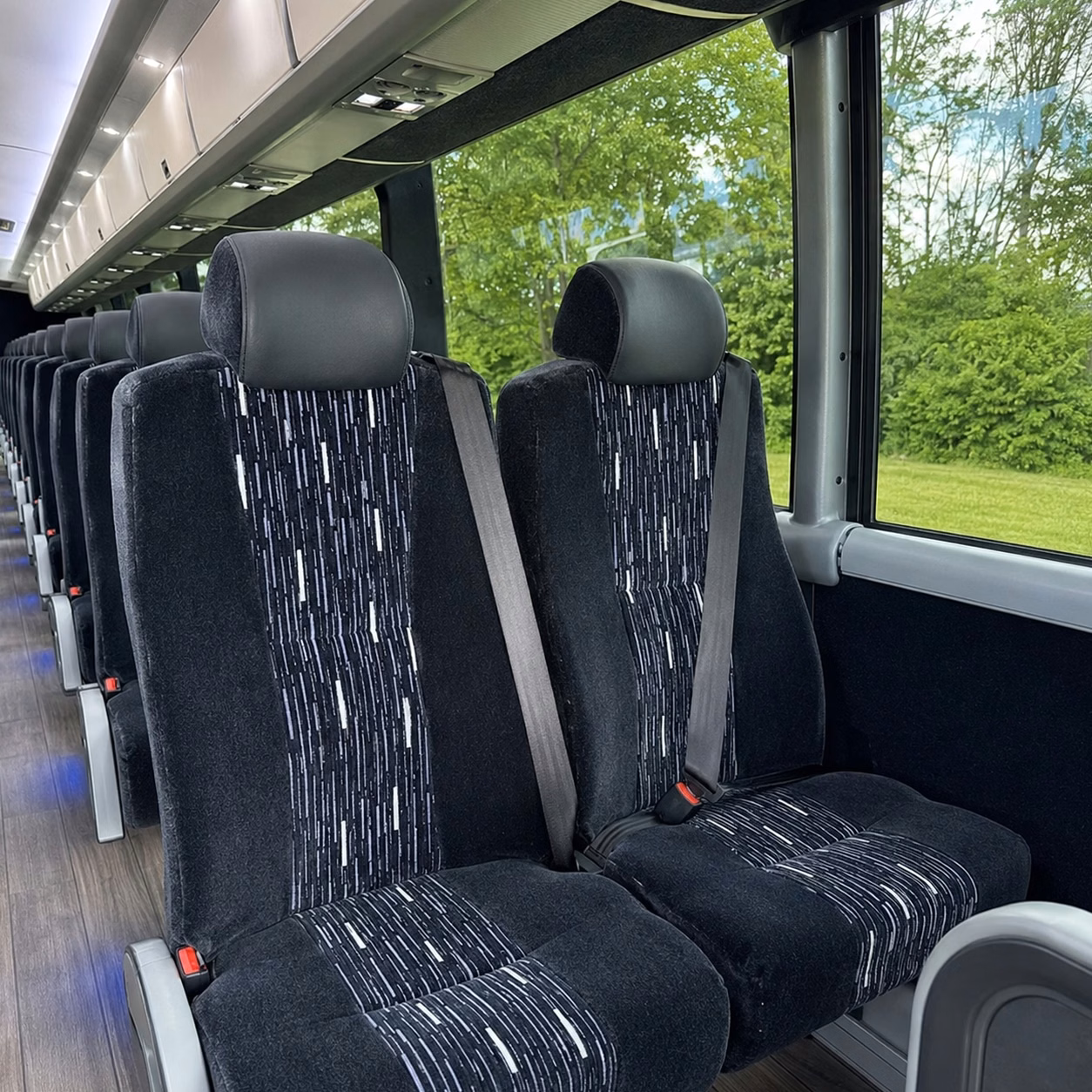 how bus type changes charter bus rental prices in riverside california